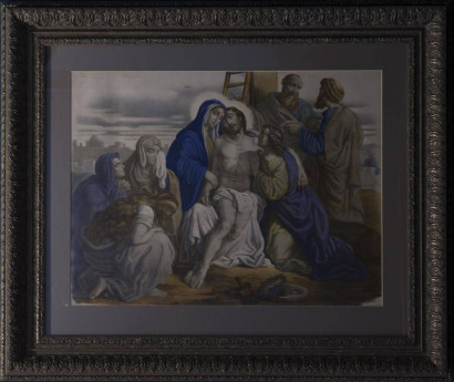 Графика СЕРИЯ LE CHRIST ENFERMÉ AU PRÉTOIRE