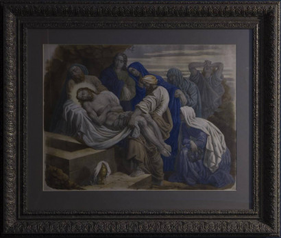 Графика СЕРИЯ LE CHRIST ENFERMÉ AU PRÉTOIRE 1