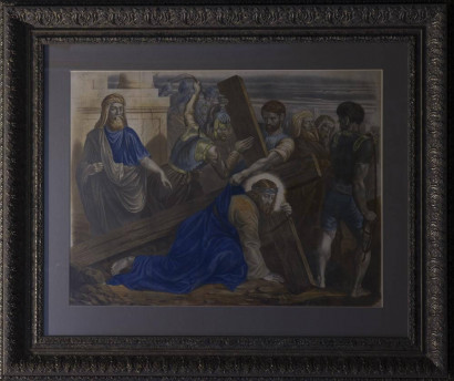 Графика СЕРИЯ LE CHRIST ENFERMÉ AU PRÉTOIRE 4